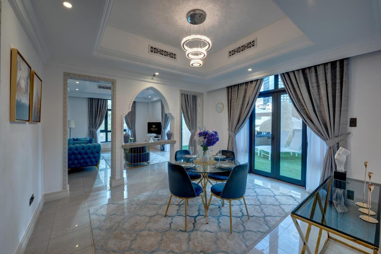 Durrani Homes: Garden Oasis at Souk Al Bahar with Jacuzzi Dubai Exterior photo